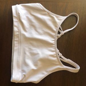 Athleta sports bra. Size M. Pink blush color.